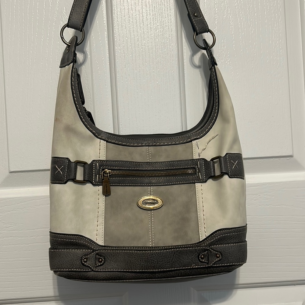 Concept Messenger Bag with Adjustable Strap and Pockets
